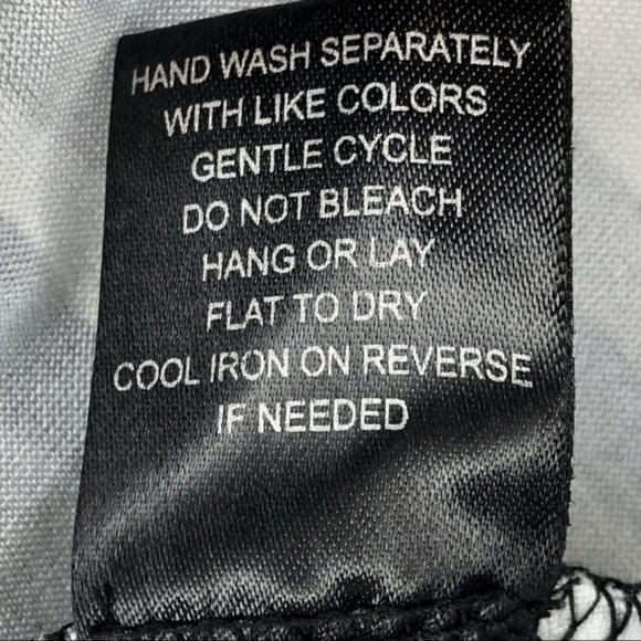 BeBop Black and Gray Striped Mini Apron Dress - Picture 10 of 10